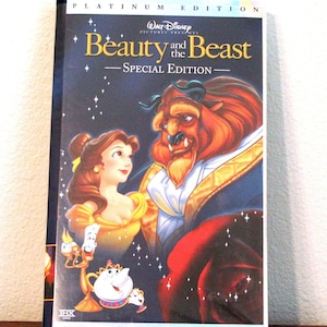 Beauty and the Beast VHS - Platinum Edition Special Edition