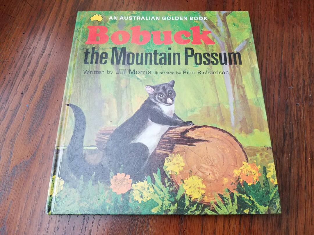 Bobuck the Mountain Possum: 1970 Australian Golden Book - Etsy