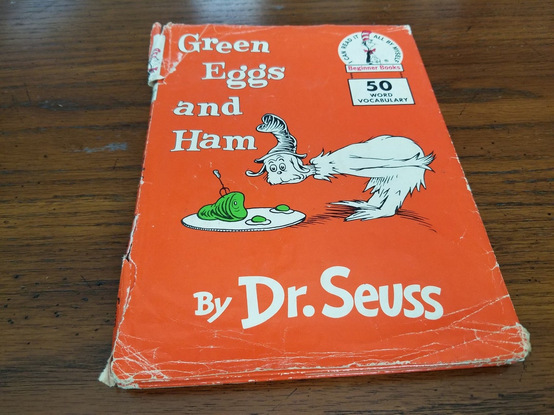 1960 Green Eggs and Ham by Dr. Seuss, I Can Read It All by Myself