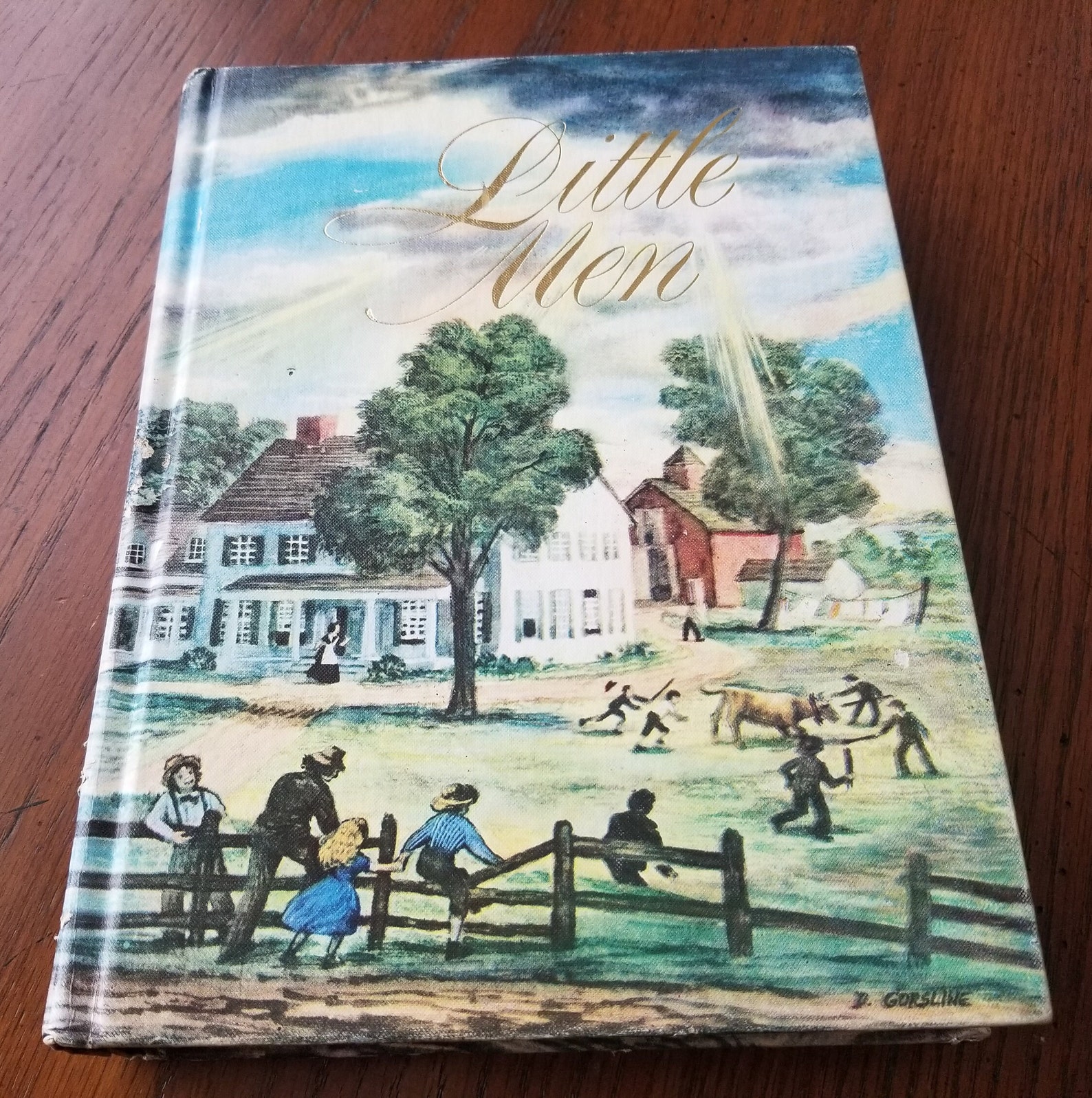 Little Men by Louisa May Alcott, 1979 Illustrated Junior Library ...