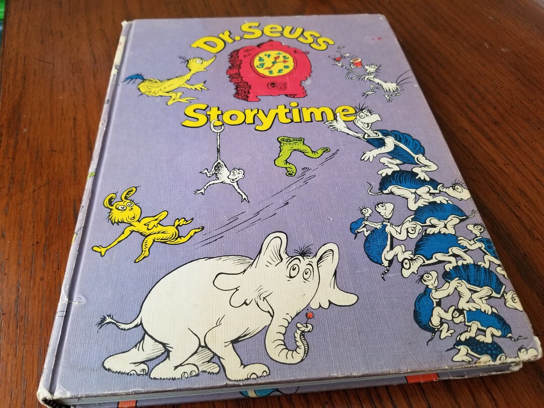 1974 Dr. Seuss Storytime by Dr. Seuss, Hardcover, Large, Horton Hears a ...