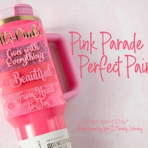 Hot Pink 30oz Stanley Cup - Etsy