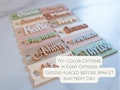 Personalized Stanley Tumbler Name Tag for H2.0 Quenchers 14oz, 20oz, 30oz, 40oz, 64oz (must indicate size)