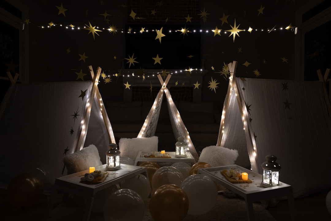 Unseen String Twinkling Stars Unseen String® Garland - Etsy