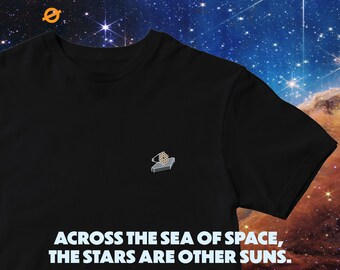 James Webb Space Telescope | Organic embroidered t-shirt