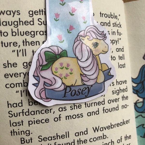 Magnetic Rosedust flutter pony bookmark