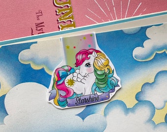 Starshine magnet bookmark handmade