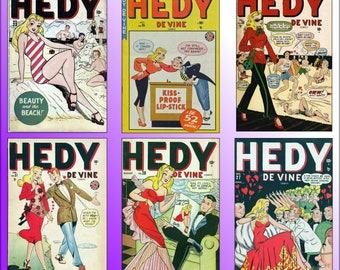 Digitaler Comic-Buch Download - Hedy De Vine - 14 Ausgaben - komplette Sammlung