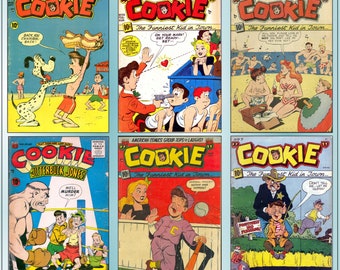 The Funniest kid in town - Cookie - 55 comic book issues - download only