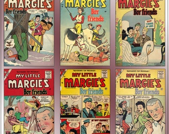 Bandes dessinées - My Little Margie's Boy Friends - 11 numéros - complet