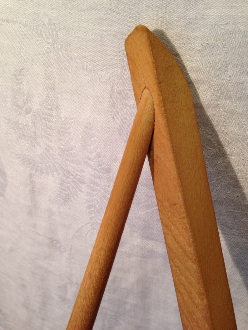 Dad or Grandpa Wooden hanger Eatons company vintage wooden hanger Hudsons Bay vintage price sticker attached great gift for father