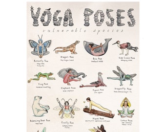 Vulnerable Species Yoga Poses
