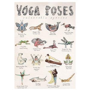 Vulnerable Species Yoga Poses