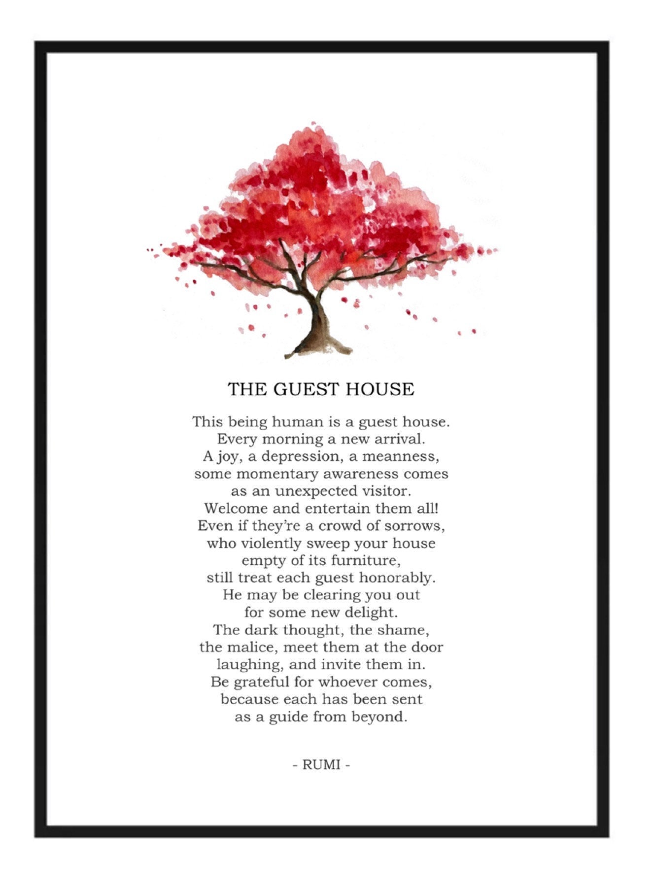 Free Printable The Guest House Rumi Pdf Free Printable The Guest House Rumi Pdf