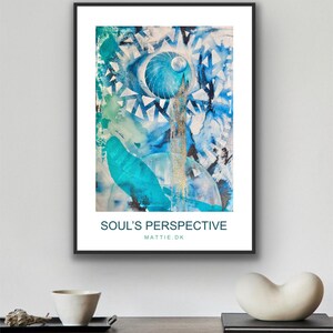 Artwork, printable, instant download, souls perspective, poster, cards, stickers, oracle card deck,  artwork, food for the soul, home decor