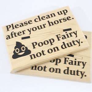 Poop Fairy Sign