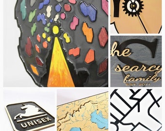 Custom Signs, Props, and Woodcarvings