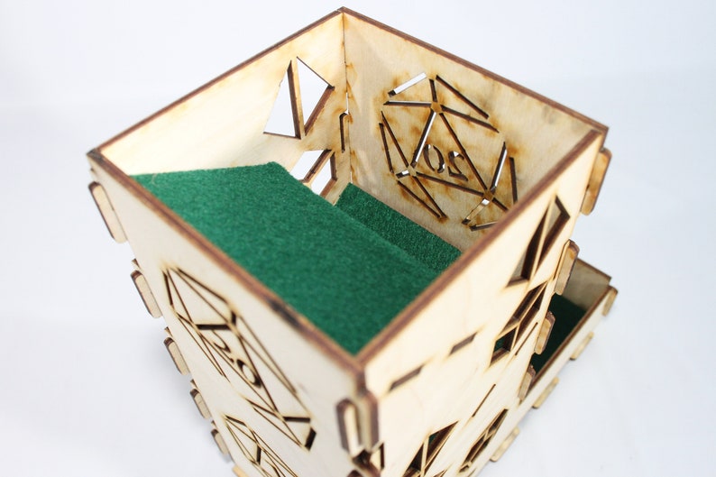 Dice Tower Kit Customizable Etsy