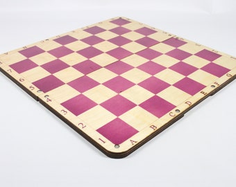Chess/Checkers Board and Pieces- Foldable