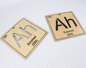 Ah Element of Surprise - Funny Element Sign