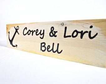 Anchor Family Name - Made to Order
