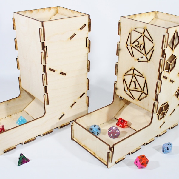 Custom Dice Tower Etsy
