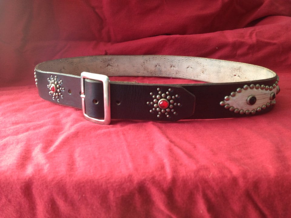 Hella Studded High Waisted Belt – DeadRockers