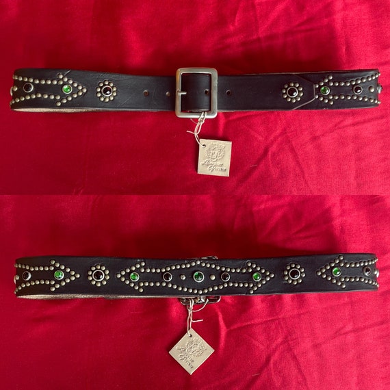 Handmade Studded Jeweled Rockabilly Motorcycle Belt - Etsy