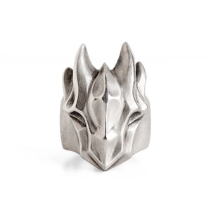 Silver Dragon Ring, House Targaryen Dragon Ring, dragon jewelry