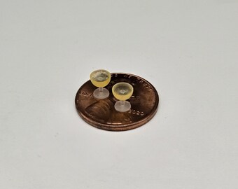 1:48 scale cocktails, bowls, and other glassware