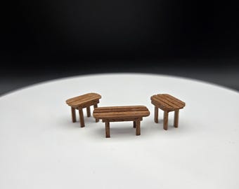 1:48 Scale Adirondack furniture