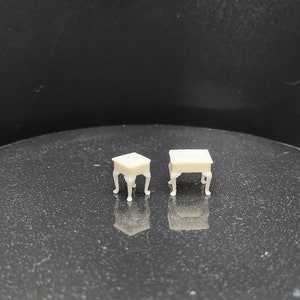 1:48 scale side table square or rectangle 3d print SECOND