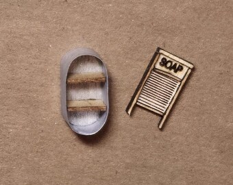 1:48 Washboard and Washtub Shelf finished item