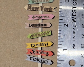 1:24 scale Destination Sign Finished