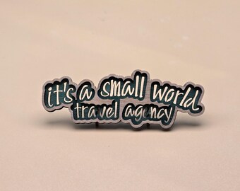 1:48 scale It's a small world Travel Agency Sign Kit