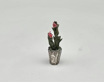 Plantas terminadas en macetas a escala 1:48