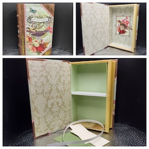1:48 scale Book house kit - can be customized with door and windows