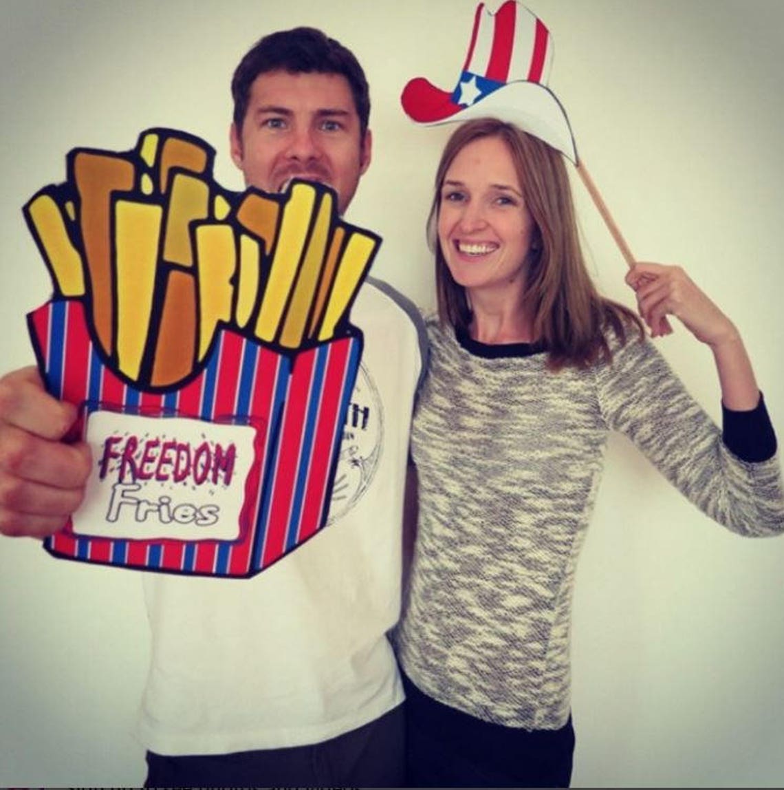 Patriotic American Photo Props Patriotic Photobooth Props. - Etsy