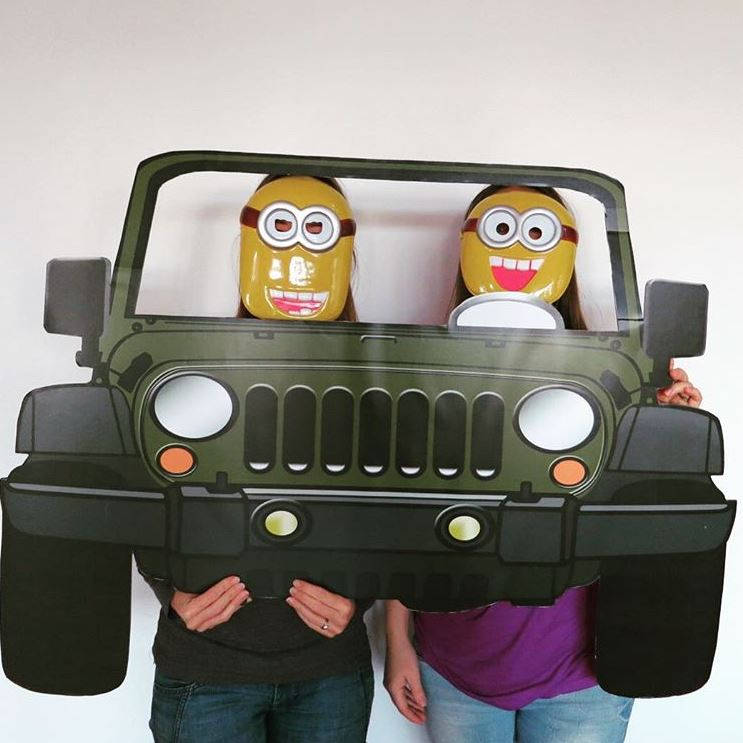 Giant Car Prop Army Green off Road Car Photobooth INSTANT | Etsy Canada