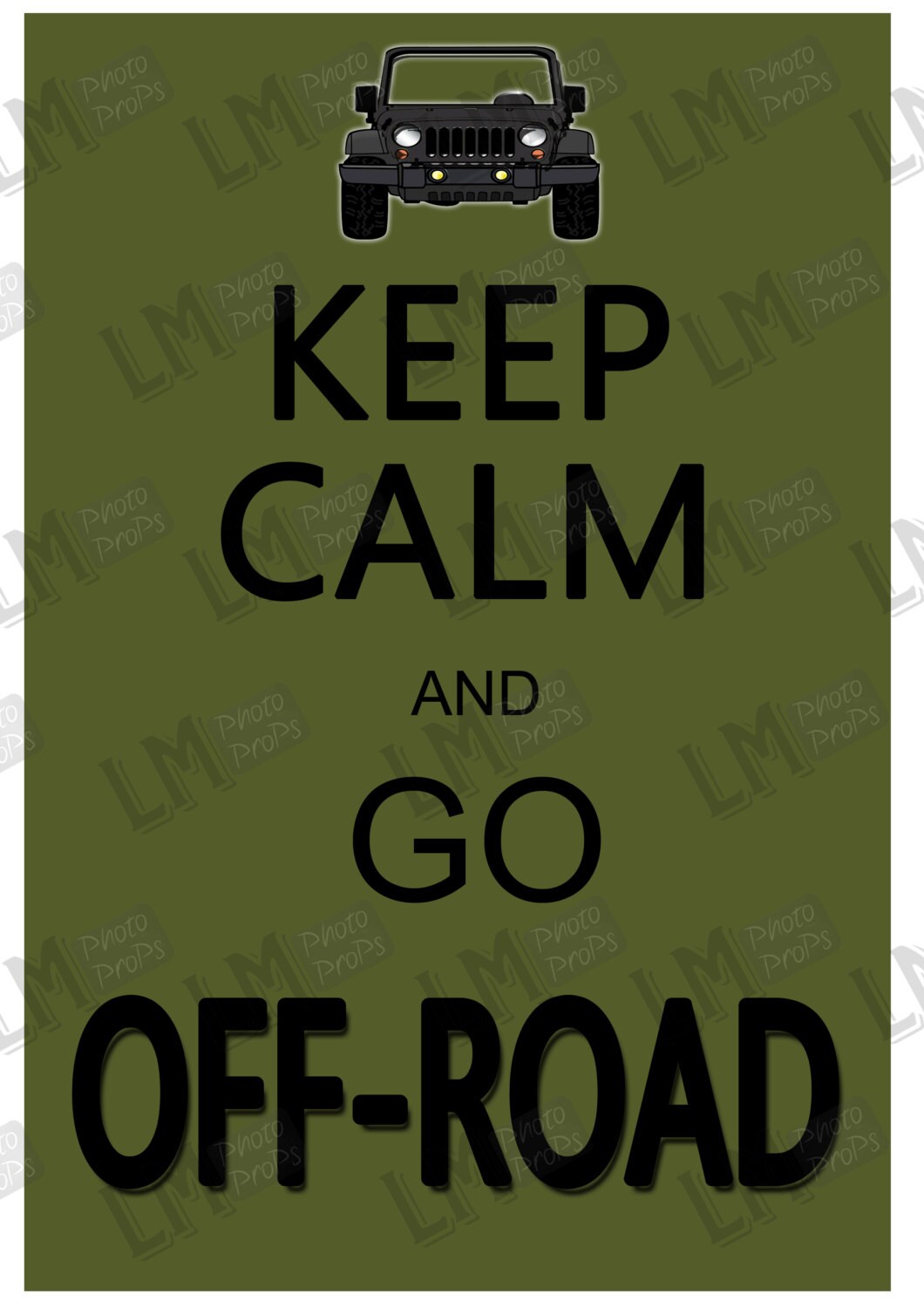 Giant Car Prop Army Green off Road Car Photobooth INSTANT | Etsy Canada