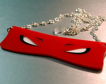 TMNT Turtles Mask Acrylic Necklace