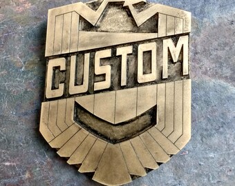 Personalised Custom Judge Badge - Movie size