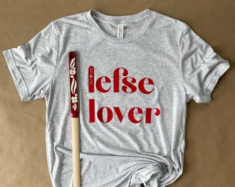 Camiseta gráfica amante de Lefse, Lefse