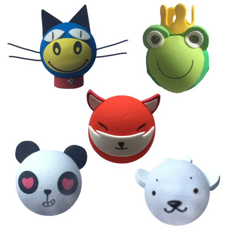 CAR AERIAL Antenna Topper Character Ball Cat Collar Frog Etsy