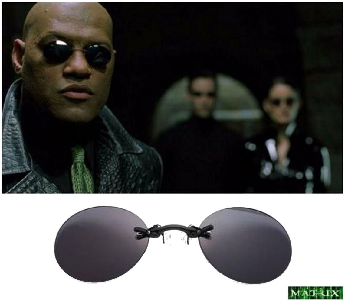 UK MORPHEUS Sunglasses MATRIX Black Silver Blue Mirrored Round Etsy