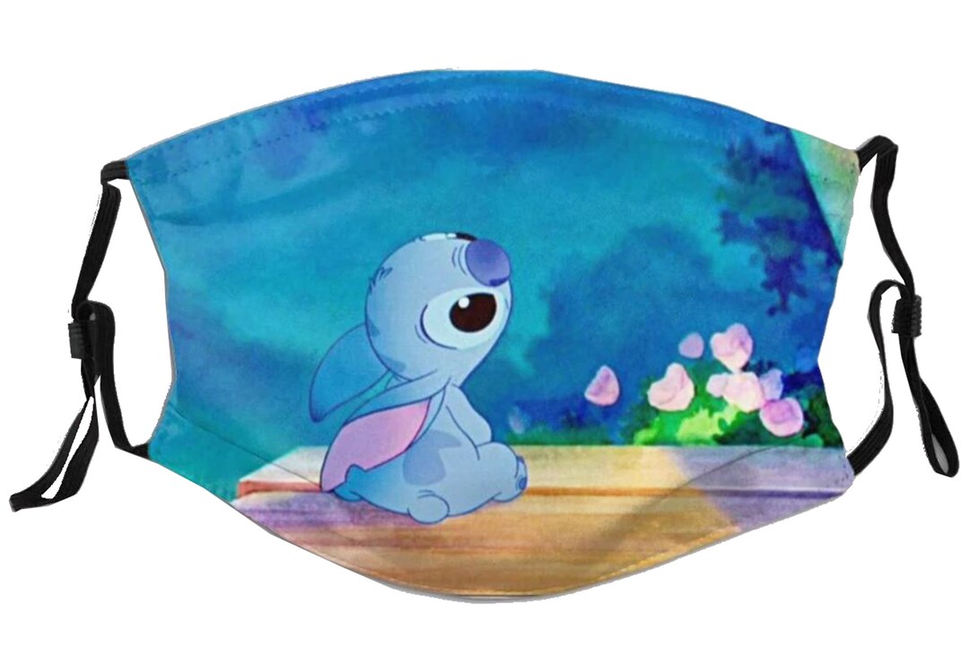 STITCH Face Mask Adult Washable Adjustable Filter Pocket Free Etsy UK