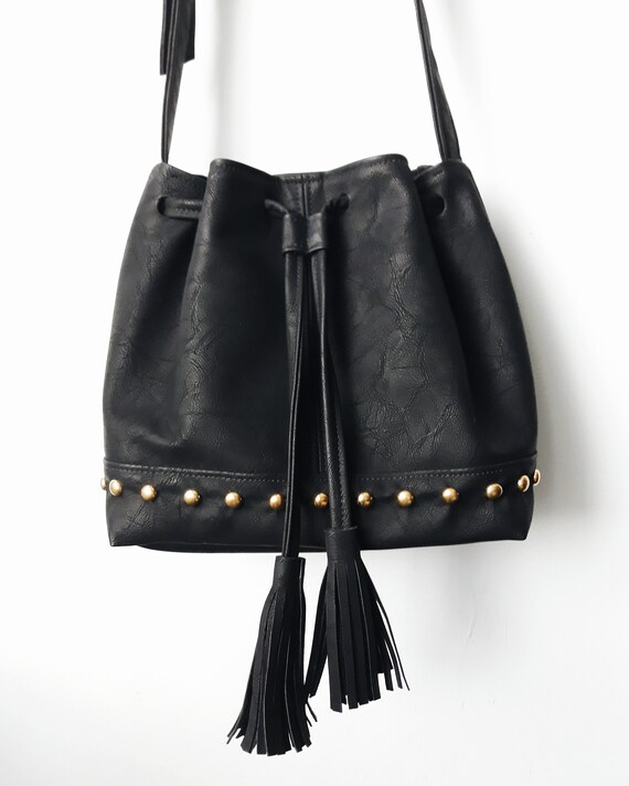 vegan bucket bag