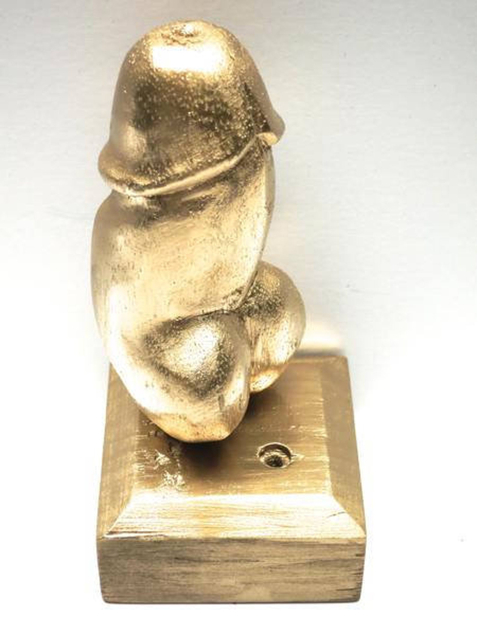 Large Wooden Dick Statue Pick Size on Top of Display Platform Etsy