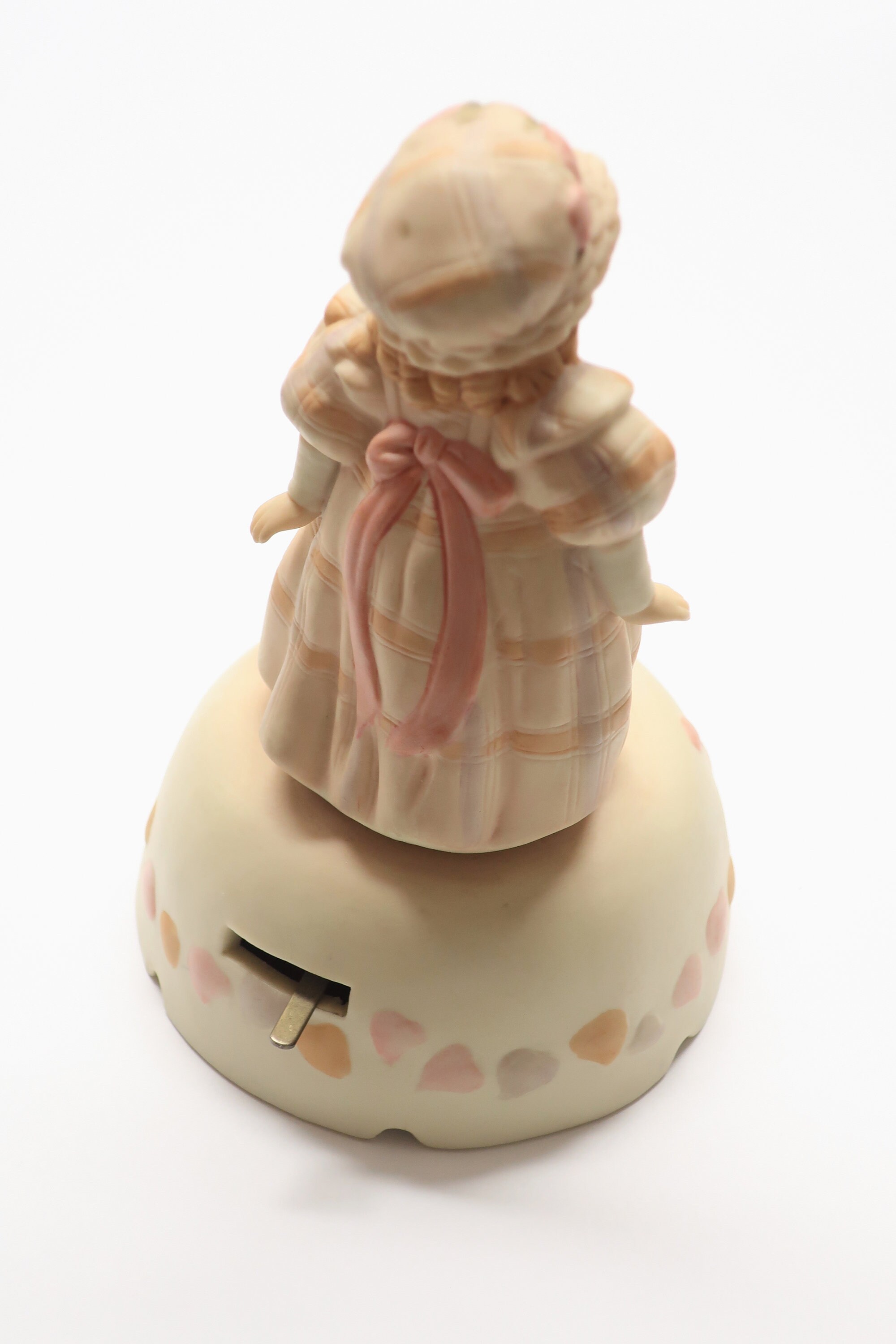 Made In Taiwan SCHMID Ceramic Music Box With Little Girl & Etsy