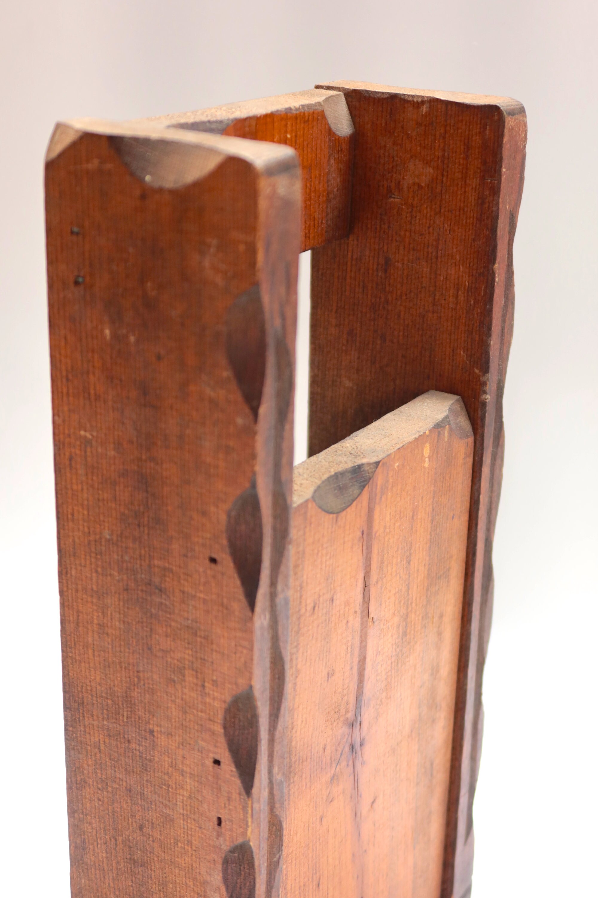 Almacenamiento de cuchillo de madera Vintage 1960 hermoso caja | Etsy